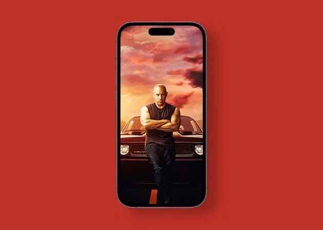 Dominic Toretto HD iPhone-achtergrond