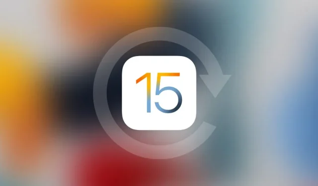 Apple ondertekent niet langer iOS 15.5 na nieuwe iOS 15.6 software-update