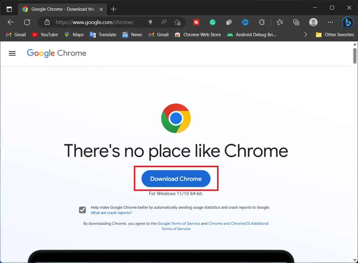 Ladda ner Chrome