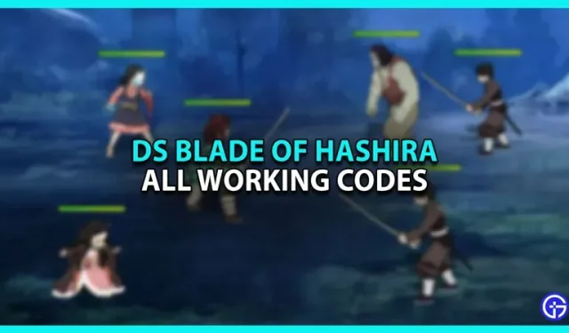 Koodit DS Blade Of Hashira (kesäkuu 2023)