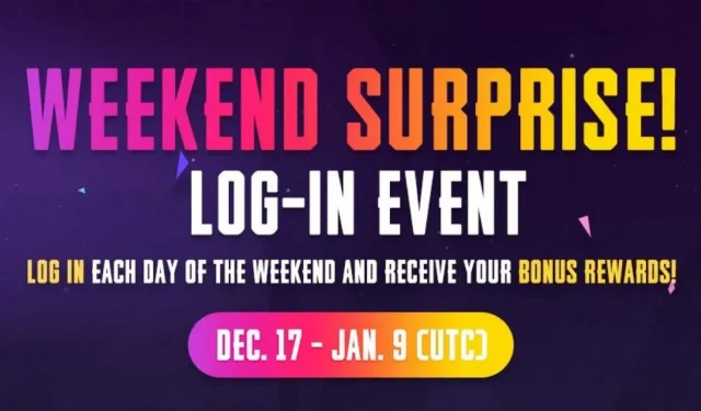 PUBG New State anuncia surpresa de fim de semana: recompensas de login todos os dias nos próximos 3 fins de semana