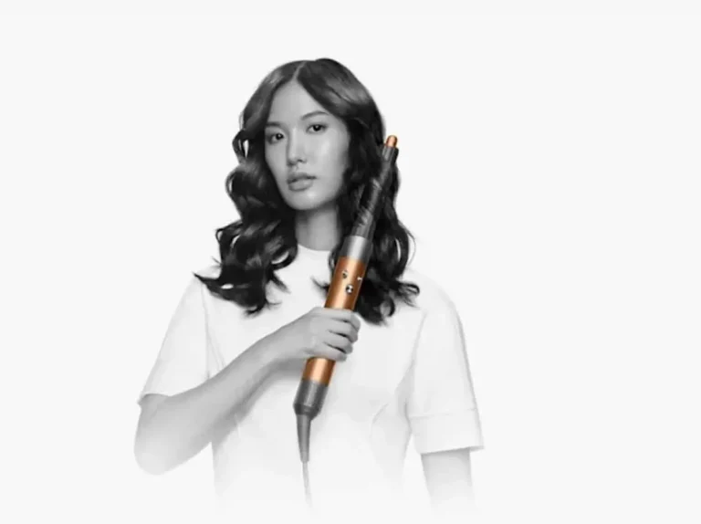 The latest Dyson Airwrap hair dryer can curl your hair in both directions.