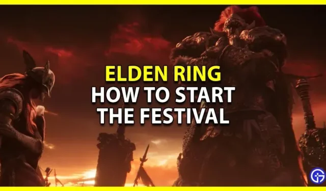 Elden Ring: How to Start the Festival (Fighting Radan)