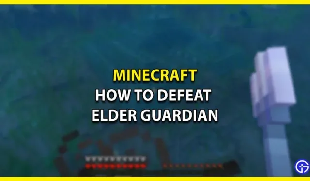 Jak walczyć ze Starszym Strażnikiem w Minecraft