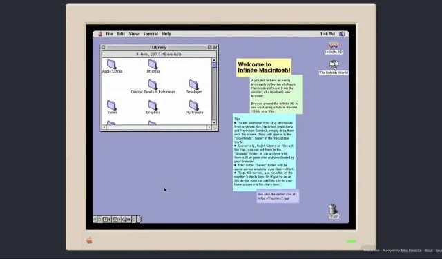 Nende Maci veebiemulaatoritega minge tagasi 1990. aastatesse