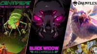 Mezi bezplatné hry na Epic Games Store tento týden patří Black Widow: Recharged, Centipede: Recharged a Dauntless Epic Slayer Kit