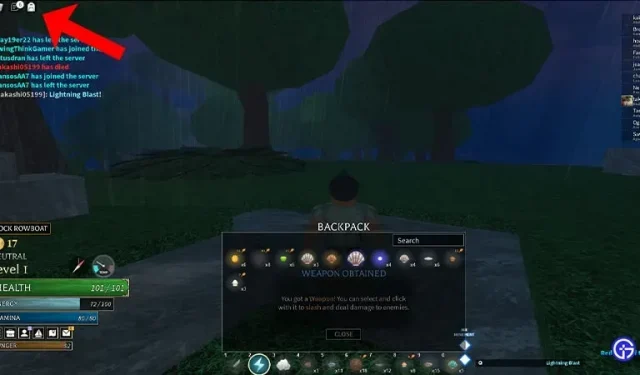 So rüsten Sie Gegenstände in Roblox Arcane Odyssey aus