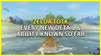 Every new detail and ability in the Zelda: Tears Of The Kingdom gameplay trailer