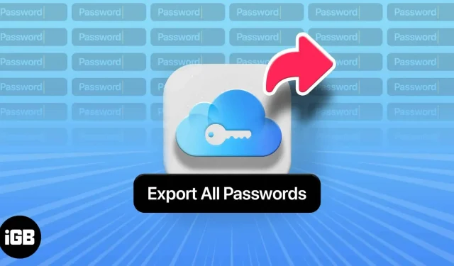 Як експортувати паролі з iCloud Keychain на iPhone