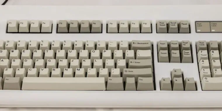 New spring-loaded keyboards recreate the iconic IBM Model F for today’s computers.