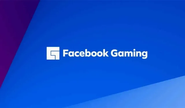 Meta está encerrando seu aplicativo Facebook Gaming