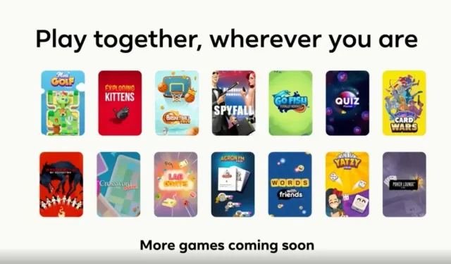 Facebook Messenger дозволяє грати в багатокористувацькі ігри під час відеодзвінків.