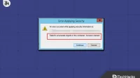 Solucione el error «Error al enumerar objetos en el contenedor» Windows 10/11