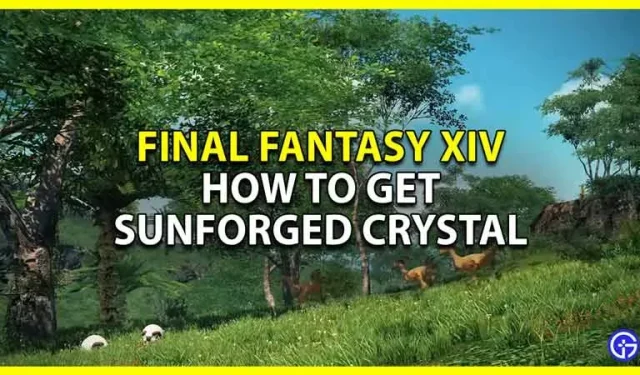 Final Fantasy XIV : Comment obtenir un cristal trempé par le soleil