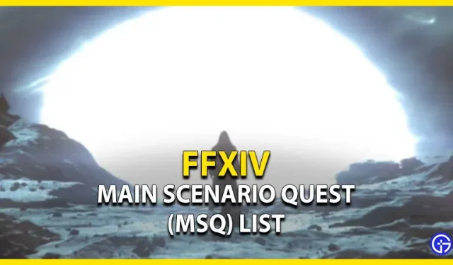 FFXIV MSQ: Lista de todas las misiones del escenario principal