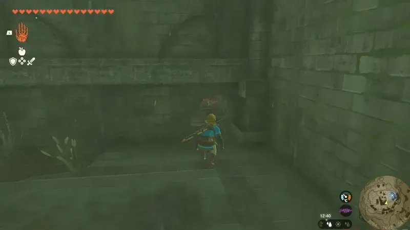Zaciekła zbroja bóstwa w grze Zelda Tears of the Kingdom