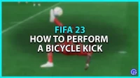 How to perform bike kicks in FIFA 23