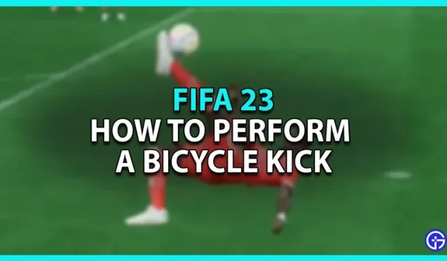 How to perform bike kicks in FIFA 23