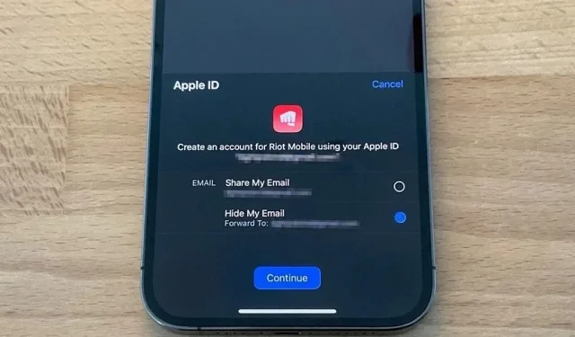 Comment gérer vos comptes « Connexion avec Apple » et « Masquer mes e-mails » sur votre iPhone