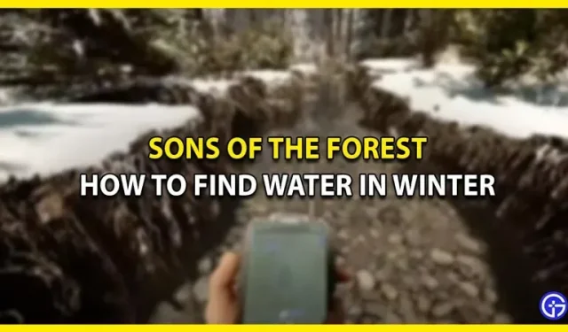 Come procurarsi l’acqua in inverno a Sons Of The Forest