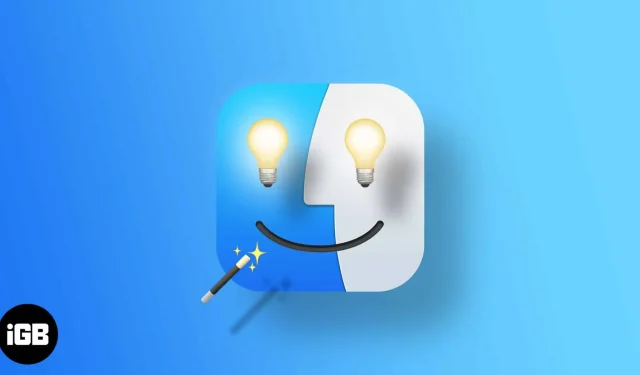 14 Finder-Tipps und Tricks, die jeder Mac-Benutzer kennen sollte