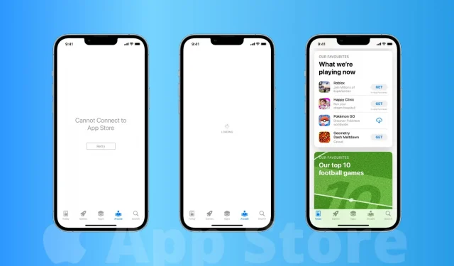 Comment réparer « Impossible de se connecter à l’App Store » sur iPhone et iPad