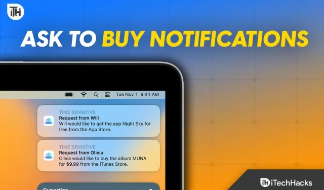 Consertar notificações de solicitação de compra que não funcionam no iPhone, iPad, Mac