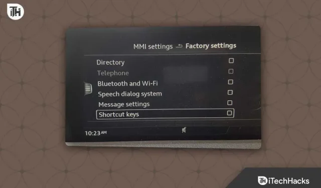 Jak opravit Audi Bluetooth nefunguje