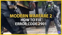 Fix Modern Warfare 2 Error Code 2901 (Lobby Not Found)