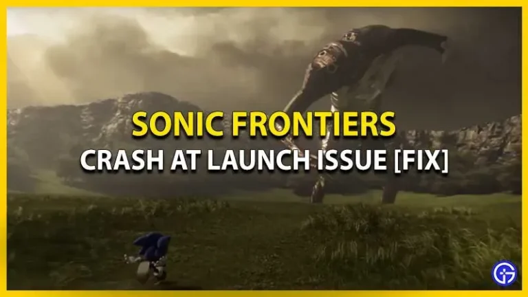 Sonic Frontiers: how to fix startup error