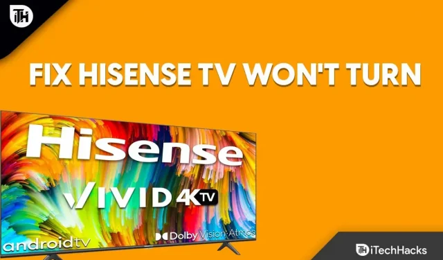 Como consertar a TV Hisense não liga ou não funciona
