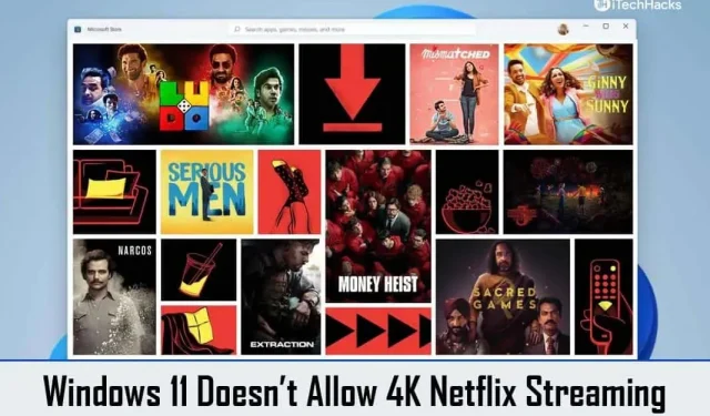 Fix Windows 11 tillader ikke 4K Netflix-streaming