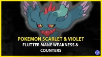 Flutter Mane Debilidad en Pokémon Scarlet y Violet (mejores contadores)