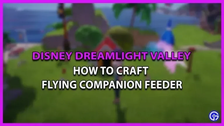 How to Make a Flying Companion Feeder in Disney Dreamlight Valley