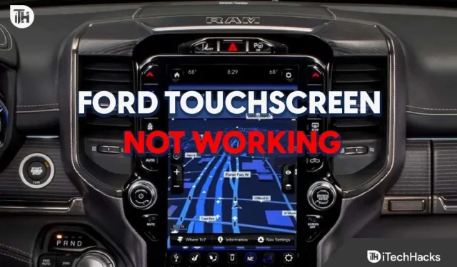 Ford-touchscreen repareren dat niet reageert op aanraking