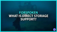 Dropping support for DirectStorage: what does it mean