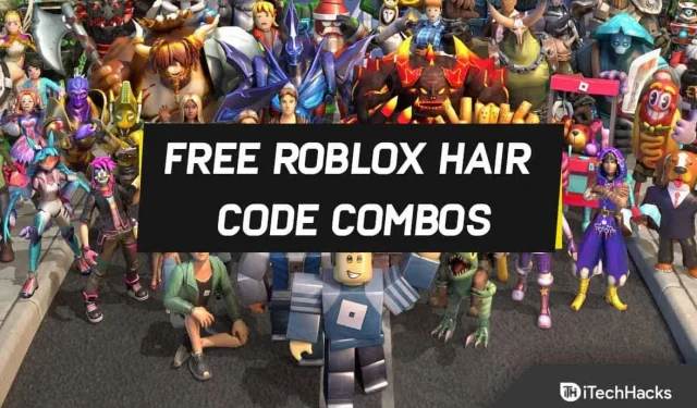 Free Roblox Hair Code Combinations July 2022