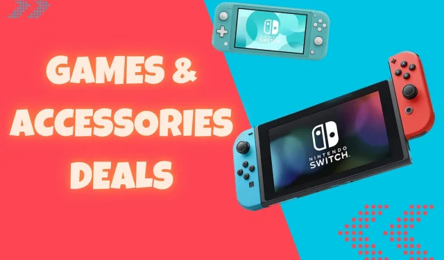De bästa erbjudandena på Nintendo Switch-spel och tillbehör du kan få i helgen