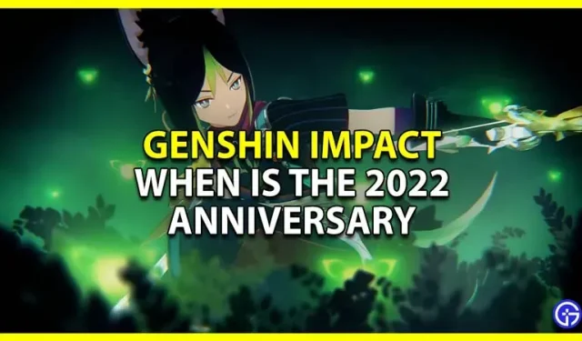 Genshin Impact : quand sera-t-il en 2022 ?