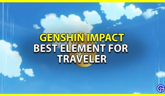 Genshin Impact: det bedste element for den rejsende