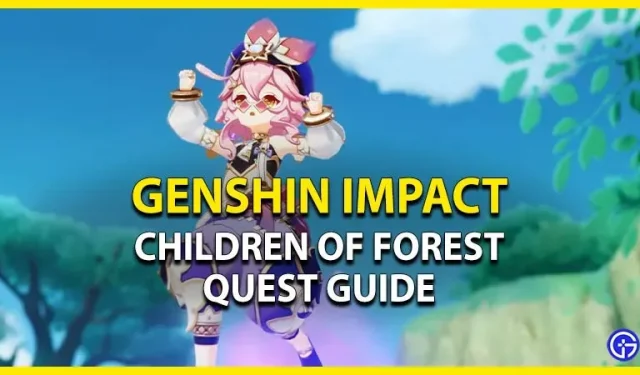 Genshin Impact Children of the Forest Quest Guide