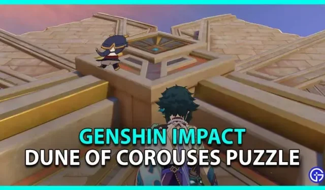 Genshin Impact : Casse-tête des dunes de Corus