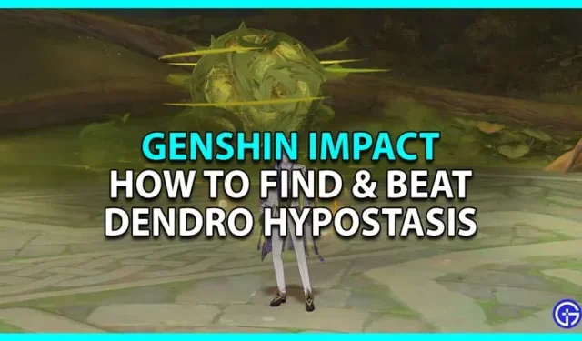 Genshini mõju Dendro hüpostaasi leidmise ja juhi juhend
