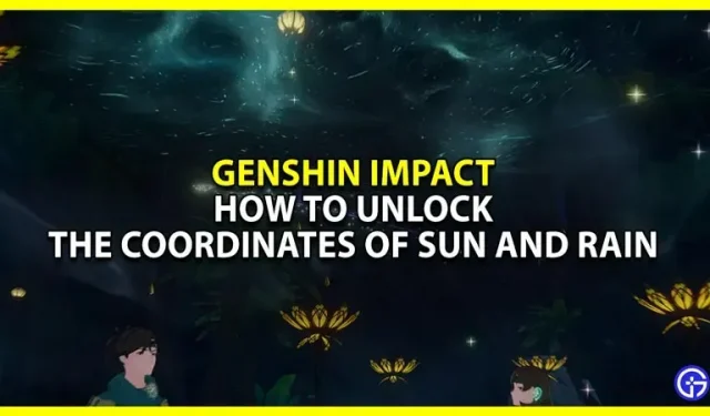 Genshin Impact: Desbloqueie as Coordenadas dos Domínios do Sol e da Chuva