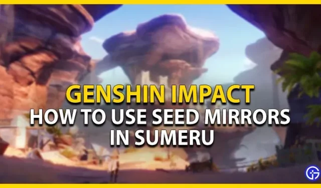 Genshin Impact Sumeru: cómo usar los espejos de semillas