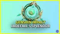 Genshin Impact Jadefalls Splendor Ascension Material och statistik