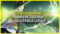 Genshin Impact: Emplacement de Nilotpala Lotus et comment l’obtenir