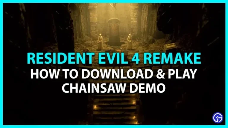 How to Get and Download the Resident Evil 4 Remake Chainsaw Demo