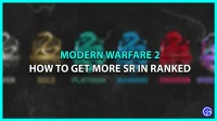 Hoe meer SR te krijgen voor gerangschikt spel in MW2