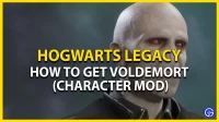 Como obter Voldemort no legado de Hogwarts (modificação de personagem)